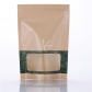 5 pcs Matt Printed Stand up Bulk Paper Bags Wholesale Resealable Food Packaging Bags with Window